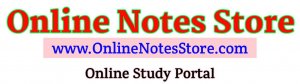 Online Notes Store
